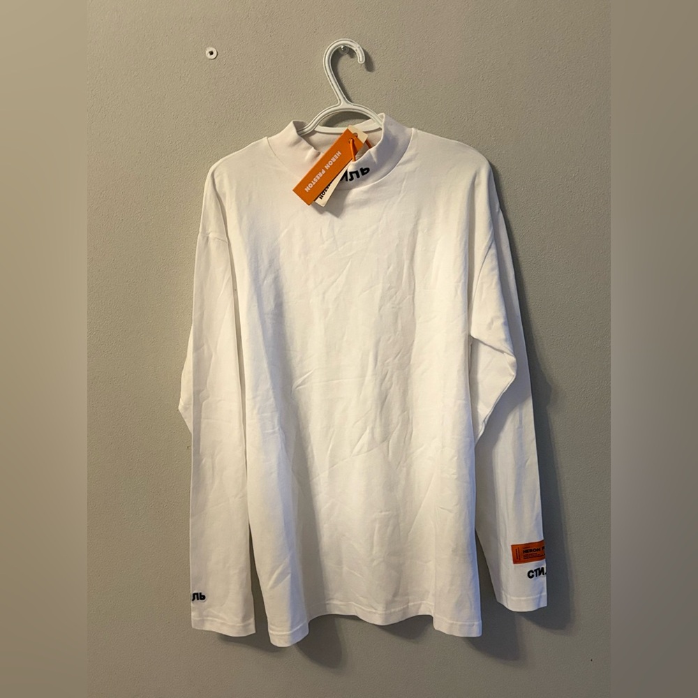 Heron Preston CYNMB Mock Neck Longsleeve